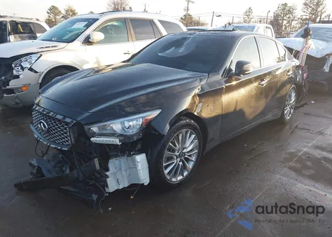 2021 Infiniti Q50 Luxe from USA, damaged, VIN JN1EV7BP6MM705056